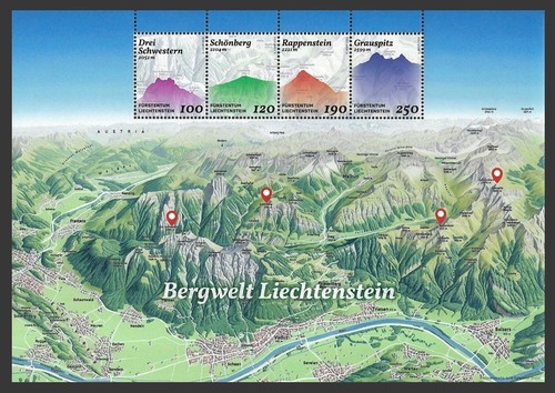 Liechtenstein block - mi.nr.,