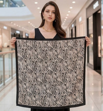 Seidentuch Halstuch beige