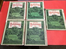 Konvolut alter Kalender Sachsen Sächsischer Volkskalender ab 1894
