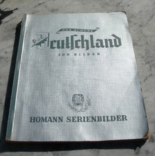 Sammelalbum DAS SCHÖNE DEUTSCHLAND 200 BILDER Homann Serienbilder 1951 komplett