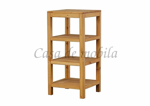 Massivholz bücherregal 83cm - massivholz,