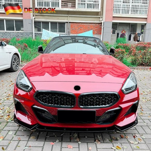 Schwarz glanz frontspoiler aus - schwarz,
