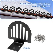 25x Schneefanggitter für