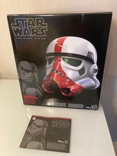 STAR WARS Helm Incinerator Stormtrooper Black Series Hasbro neuwertig elektron.