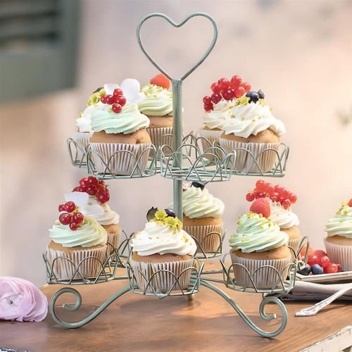 Metall cupcake etagere - cupcake,