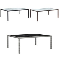 Gartentisch Poly Rattan