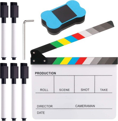 Filmklappe stück acryl - 8,
