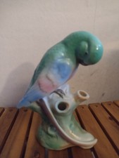 "Papagei" aus Porzellan - antike Vase/Dekoration 