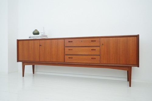 50er 60er teak sideboard - 50er,