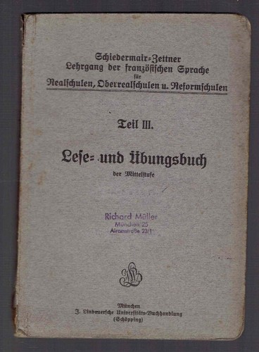 Schulbuch - , --