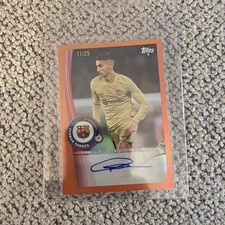 Topps Team Set 2022 Fc Barcelona /25 Ferran Torres Autogramm Auto Autograph