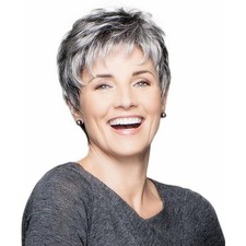 Damen Gewellt Perück Kurz