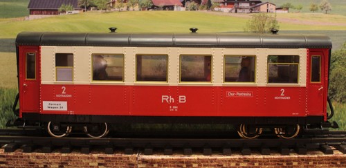 Lgb personenwagen rhb - personenwagen,