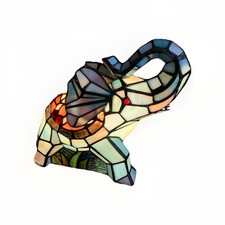 Tiffany -Tischlampe ( Elefant