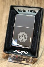 Zippo  "BVB 09 -  BORUSSIA DORTMUND" - Chrom poliert - NEU & ovp -