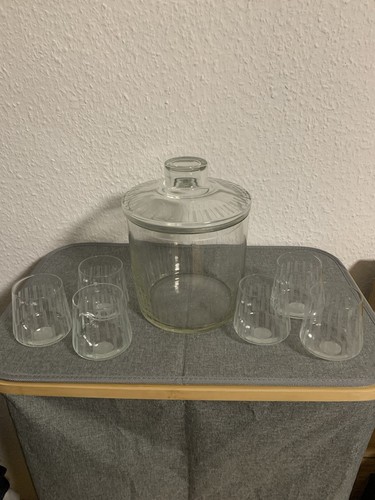 Ddr bowle set - ddr, glas