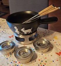 Käsefondue Set Caquelon mit