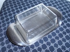 WMF Cromargan/Plexi kleine! Butterdose für 125 Gramm = 1/4 Pfund Butter, RARITÄT