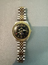 Astron Calendar Uhr, Mondphase, Mineral Crystal, Herrenuhr