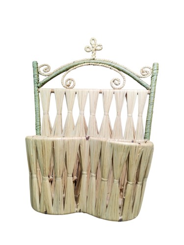 Vintage boho hängekorb bast - boho,