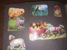 Altes Sammelalbum poesiealbum Oblaten Stammbuchbilder Glanzbilder