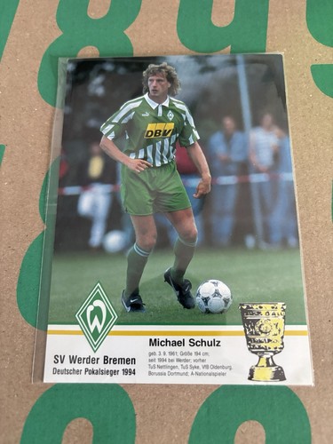 Werder bremen autogrammkarte - autogrammkarte,