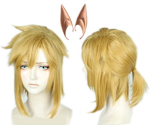 Kurze blonde perücke - kurze,