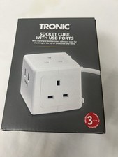 Tronic Steckdosenwürfel mit 3