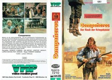 (FSK 18) VHS Videokassette - Companeros - Der Raub der Kriegskasse - VMP Video