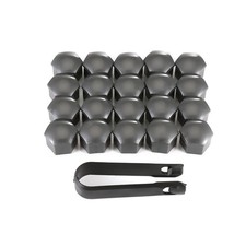 20x 17mm Radschraubenkappen