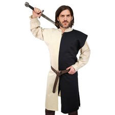 Mittelalter Wappenrock Schwarz