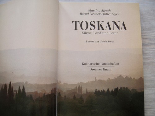 Italien toskana küche land - italien:, küche,