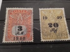 DR Gerichtskostenmarken 1940