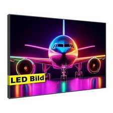 LED Leuchtbild - Airbus Neon