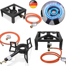 10,5 KW 3/4 Fuß Gasbrenner Gaskocher Hockerkocher Gas Kocher Camping Räucherofen