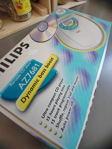 Philips discman tragbarer - discman,