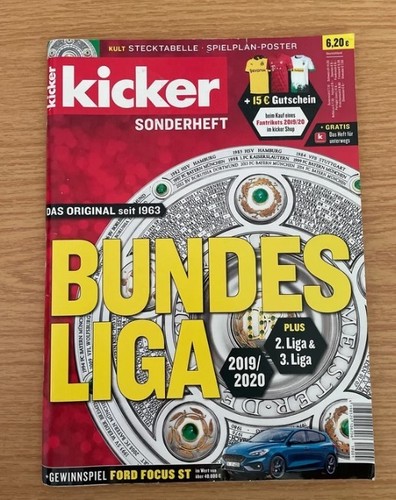 Kicker sonderheft bundesliga - sonderheft,