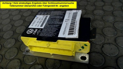 Steuergerät airbag passat - steuergerät, vw