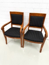 Paar Armlehner Biedermeier