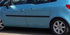 Seitenschutzleisten für OPEL MERIVA B - LINKE TÜREN - Zierleisten