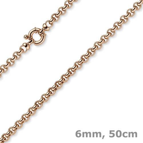 6mm collier erbskette aus - 6mm,