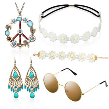 Flower power hippie - power, kette