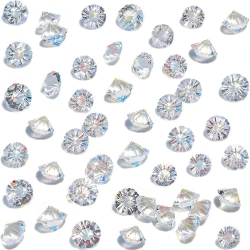 Glas deko diamanten 10mm klare - glas,