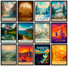 City Lights Poster Druck |