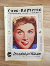 Rarität Lore-Romane, Altdeutsche Schrift, Band 423: "Ein unmögliches Mädchen"