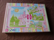 6129. Baby Born Puzzle, 4 x 48 Teile, Zapf Creation