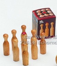 Tischkegelspiel Ersatzkegel 9 Stück 10730 für Tiroler Tischkegelspiel 10700