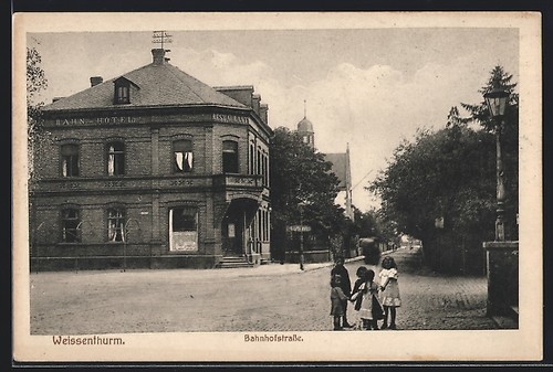 Ansichtskarte weissenthurm - ansichtskarte,