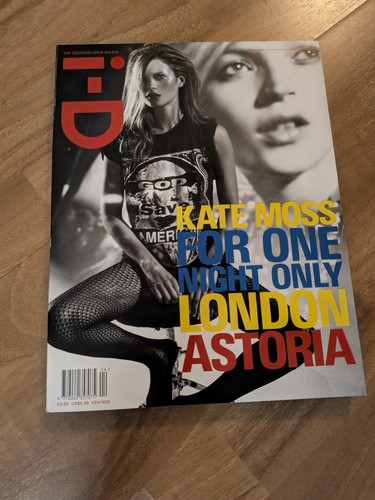 Kate moss magazine april - i-d,