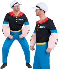Popeye Kostüm Erwachsene 80s